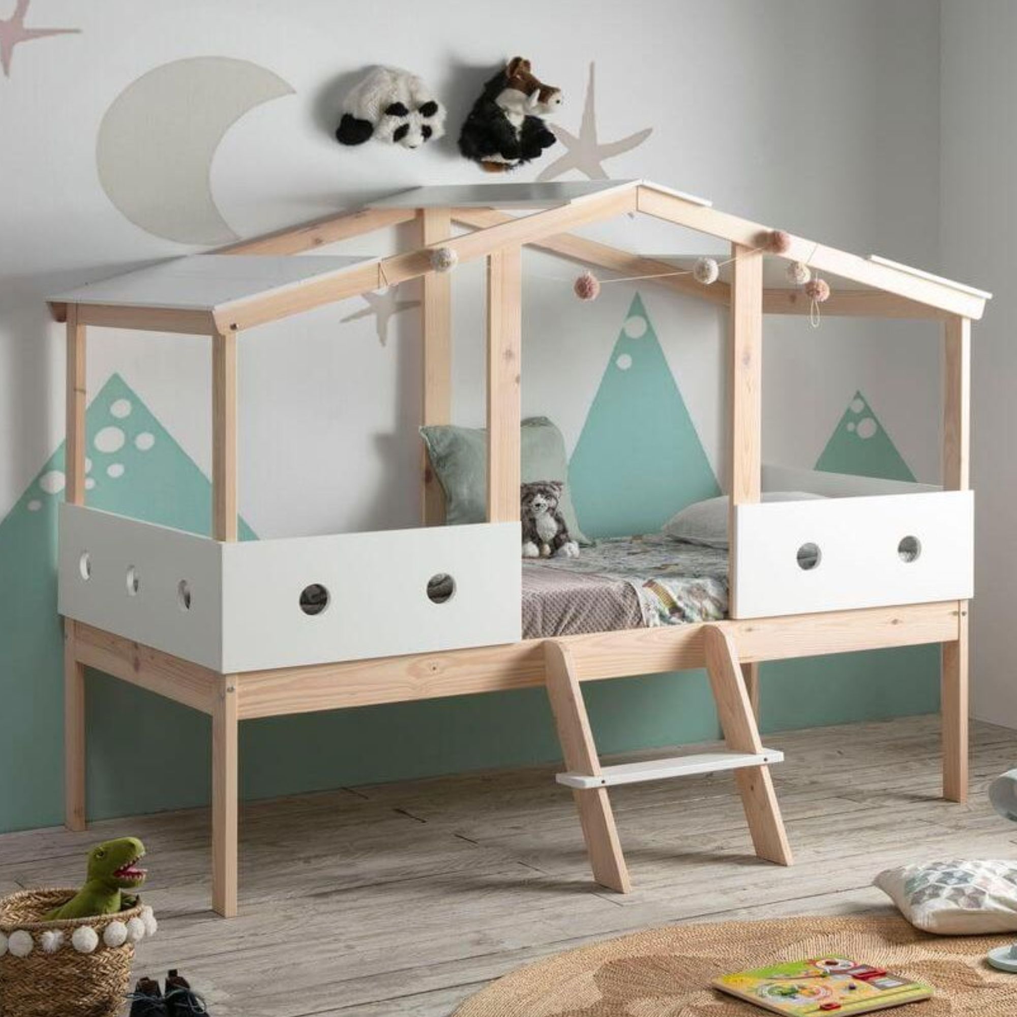 Lit cabane : 16 modèles déco pour une chambre d'enfant originale // Hello Blogzine - Blog déco