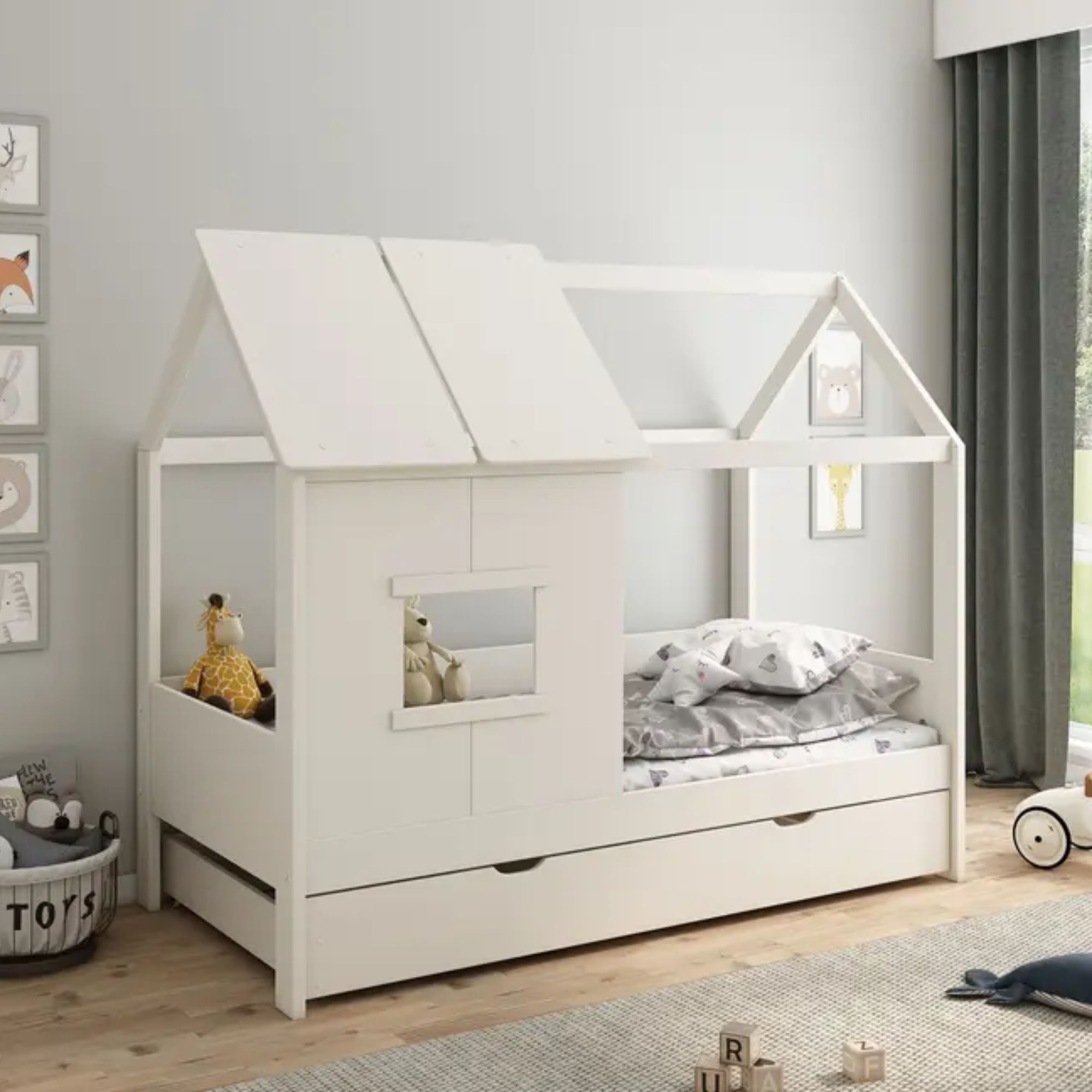 Lit cabane : 16 modèles déco pour une chambre d'enfant originale // Hello Blogzine - Blog déco