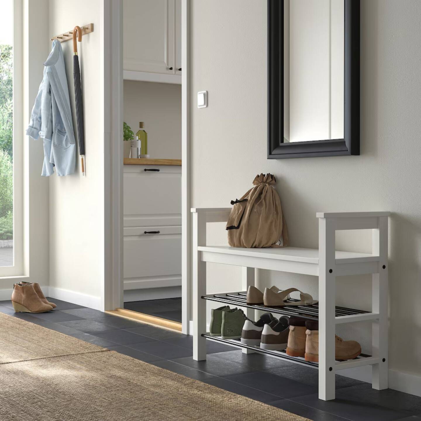 Banc d'entrée : des modèles pratiques pour habiller son entrée // Hello Blogzine - Blog déco