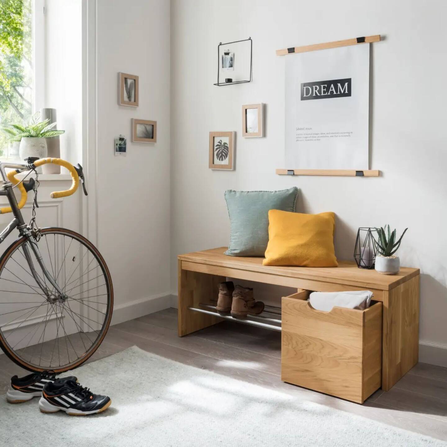 Banc d'entrée : des modèles pratiques pour habiller son entrée // Hello Blogzine - Blog déco