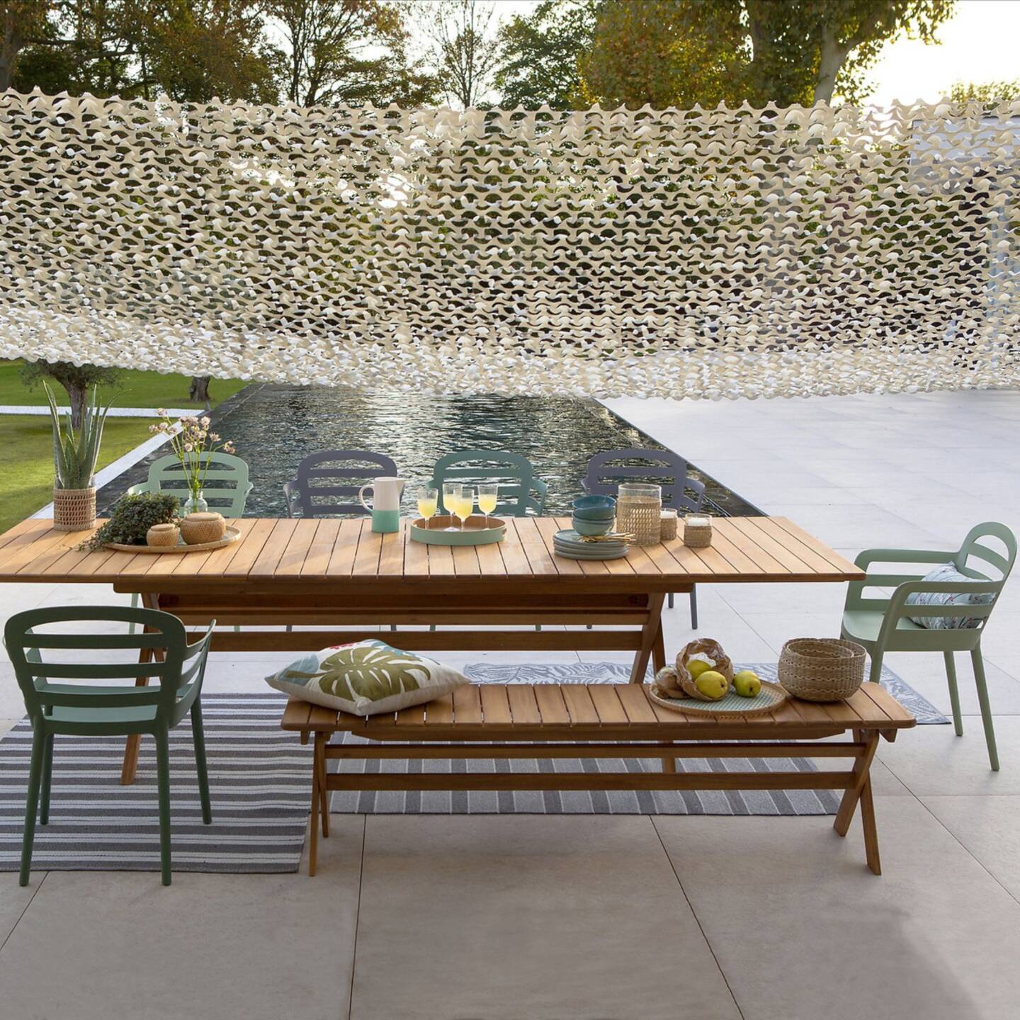 Salon de jardin en bois : conseils et coups de coeur // Hello Blogzine - blog déco
