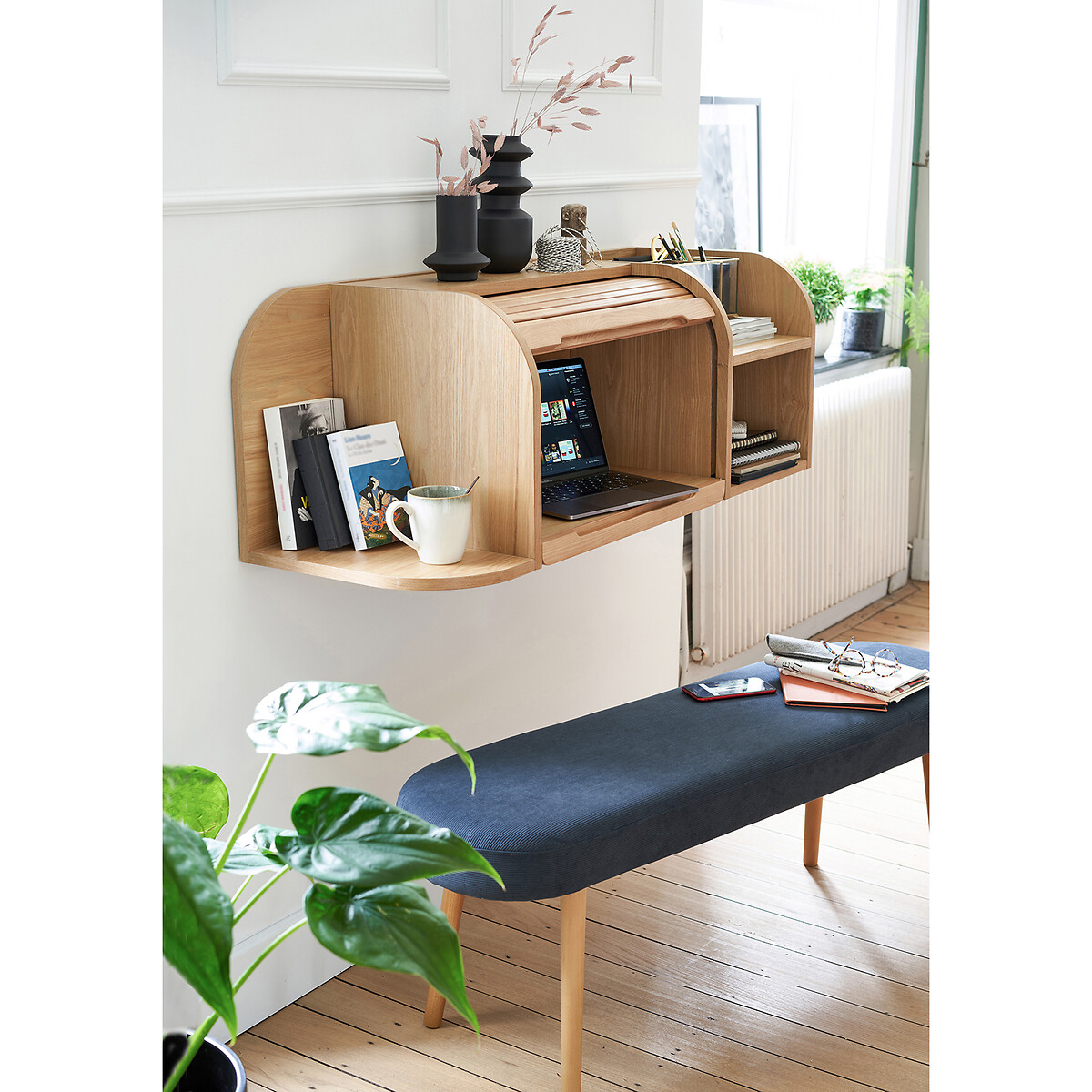 Bureau mural : 16 modèles ultra-pratiques pour la maison // Hellø Blogzine - Blog déco lifestyle - www.hello-hello.fr