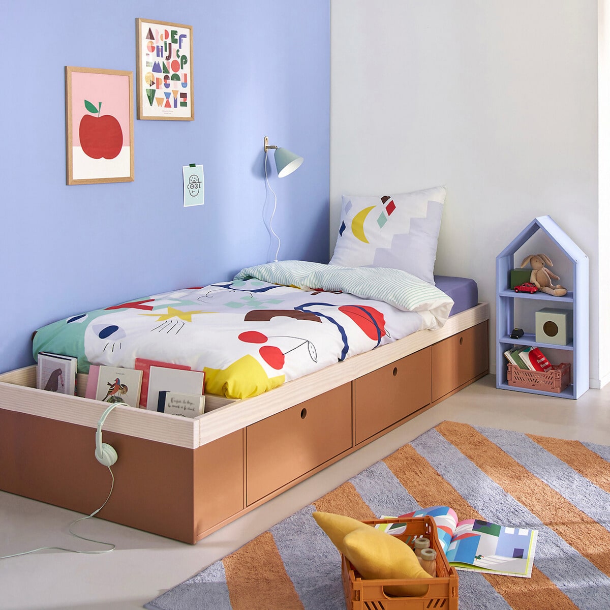 Les lits avec rangements pour enfants // Hellø Blogzine - www.hello-hello.fr