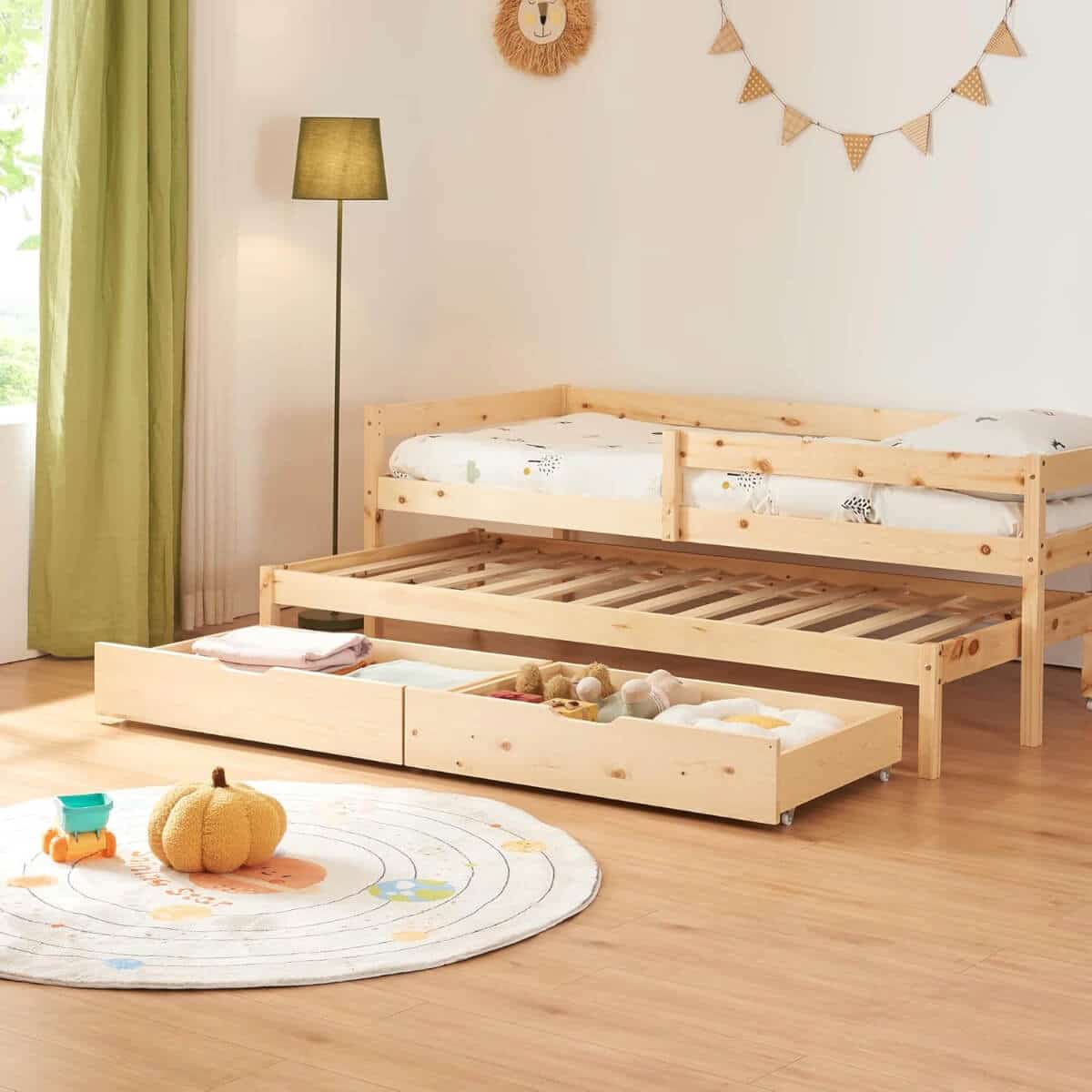 Les lits avec rangements pour enfants // Hellø Blogzine - www.hello-hello.fr