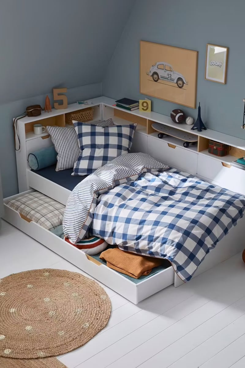 Les lits avec rangements pour enfants // Hellø Blogzine - www.hello-hello.fr