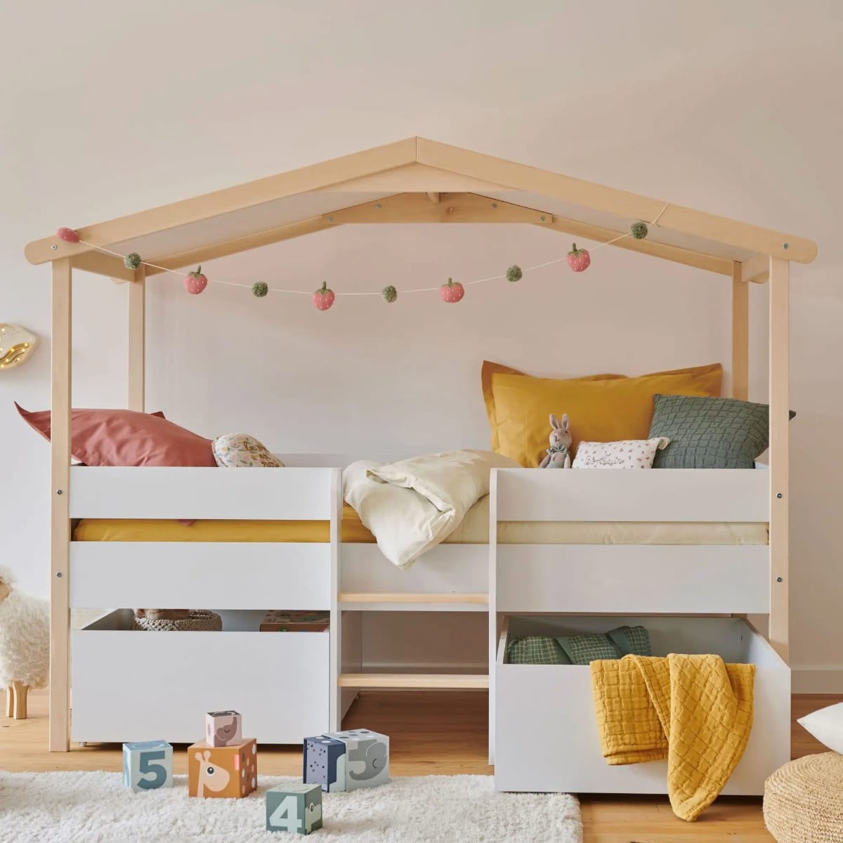 Les lits avec rangements pour enfants // Hellø Blogzine - www.hello-hello.fr