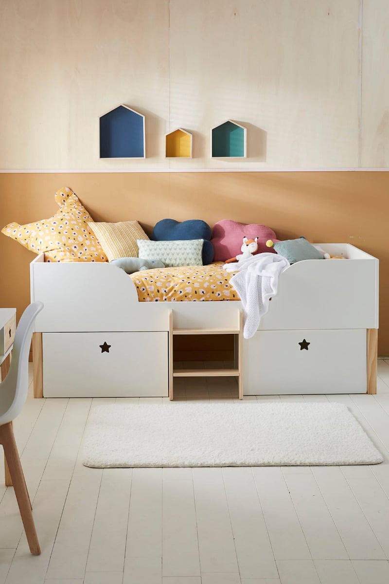 Les lits avec rangements pour enfants // Hellø Blogzine - www.hello-hello.fr