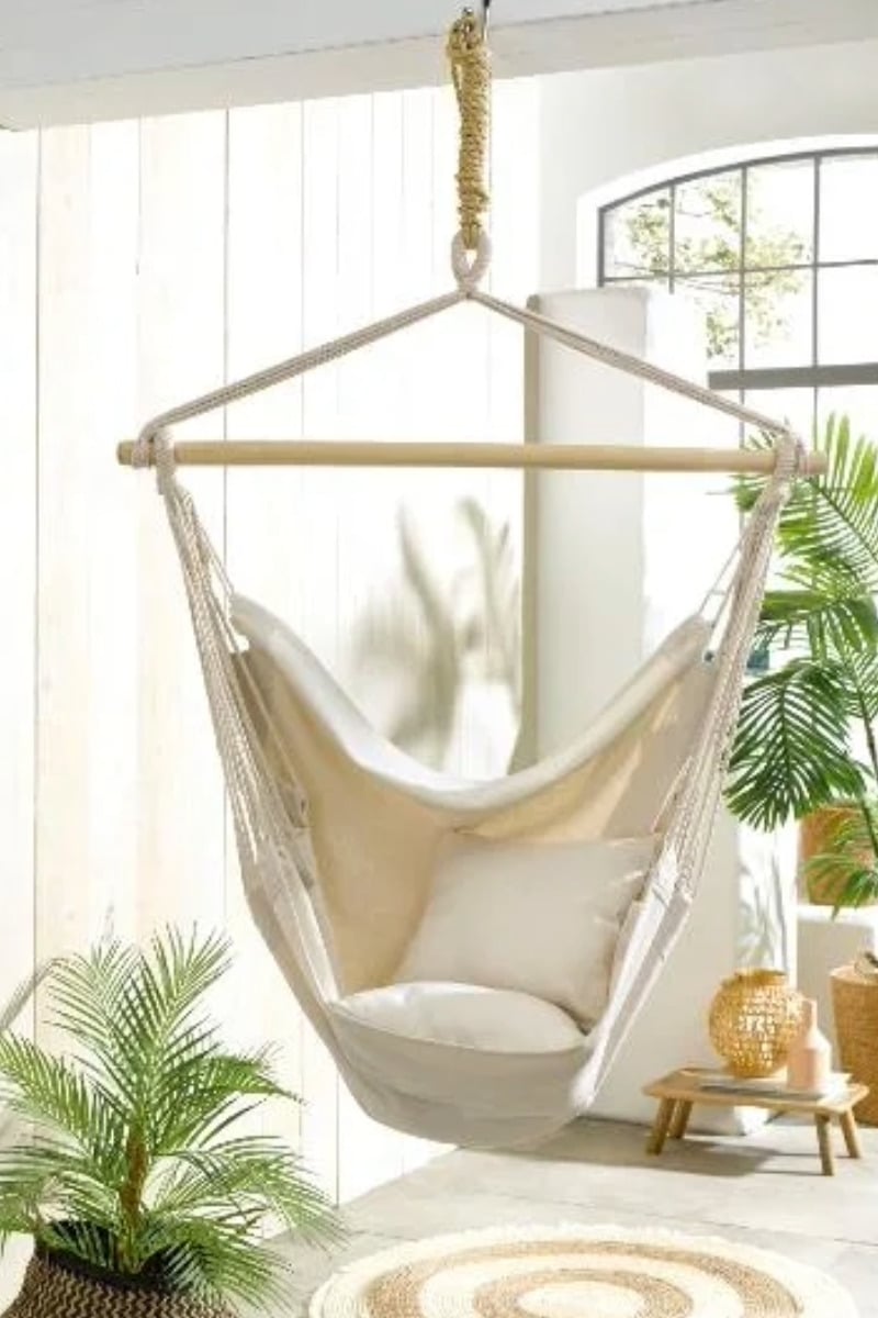 Adoptez le fauteuil suspendu : l'atout déco et confort pour votre intérieur et votre extérieur // Hellø Blogzine blog deco & lifestyle www.hello-hello.fr