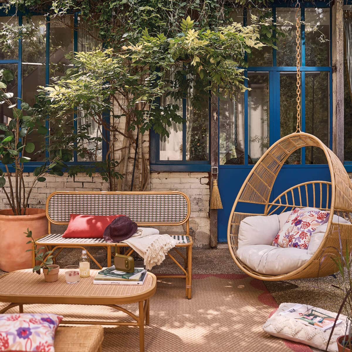 Adoptez le fauteuil suspendu : l'atout déco et confort pour votre intérieur et votre extérieur // Hellø Blogzine blog deco & lifestyle www.hello-hello.fr