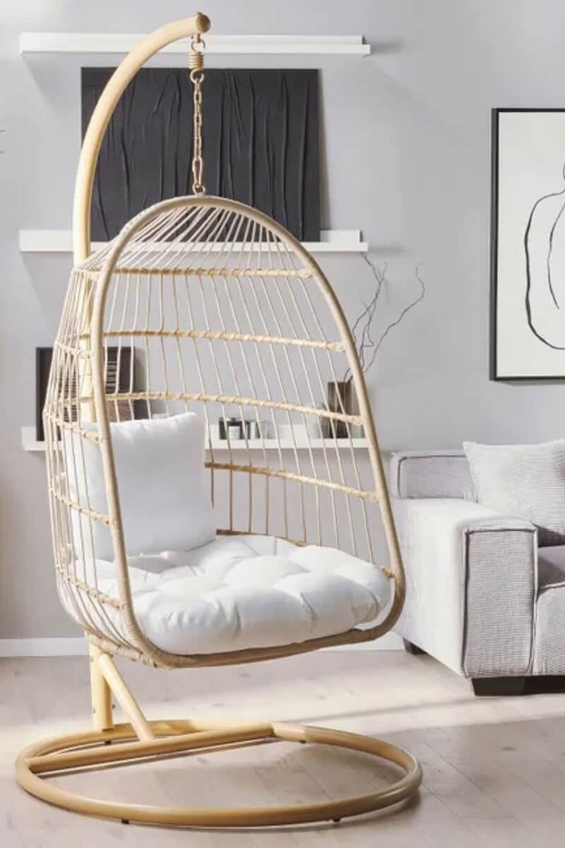 Adoptez le fauteuil suspendu : l'atout déco et confort pour votre intérieur et votre extérieur // Hellø Blogzine blog deco & lifestyle www.hello-hello.fr