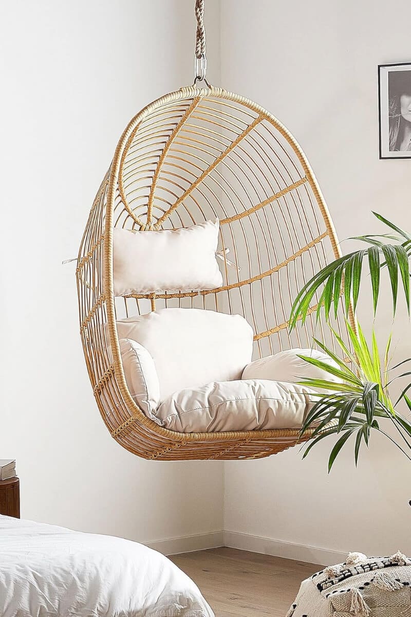 Adoptez le fauteuil suspendu : l'atout déco et confort pour votre intérieur et votre extérieur // Hellø Blogzine blog deco & lifestyle www.hello-hello.fr