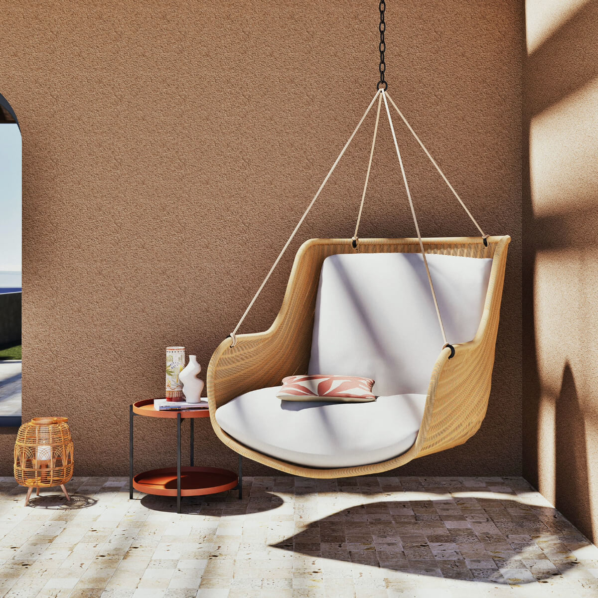 Adoptez le fauteuil suspendu : l'atout déco et confort pour votre intérieur et votre extérieur // Hellø Blogzine blog deco & lifestyle www.hello-hello.fr