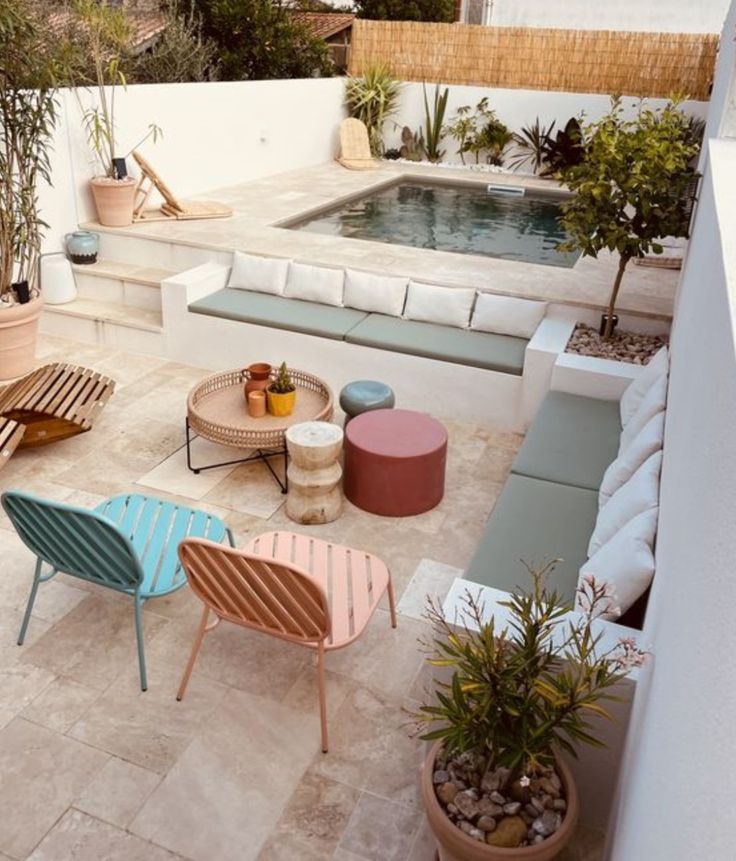 Mini piscine, la nouvelle tendance des petits jardins // Hëllø Blogzine www.hello-hello.fr