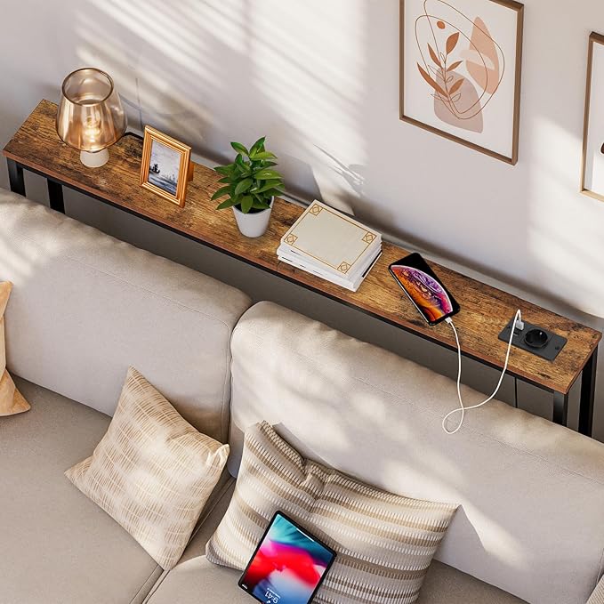9 idées déco pour habiller l’arrière d’un canapé : console, bureau, enfilade ou banc. Inspirez-vous pour optimiser et styliser votre salon ! // Hëllø Blogzine www.hello-hello.fr