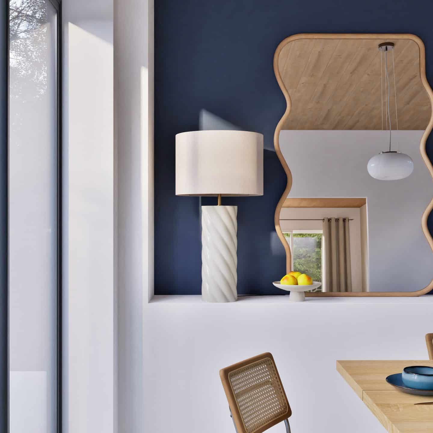 Découvrez la nouvelle collection Refuge boréal Cap au Nord de Maisons du Monde. Bleus profonds, bois clair et matières cocooning pour un intérieur chaleureux et élégant. // Hëllø Blogzine www.hello-hello.fr