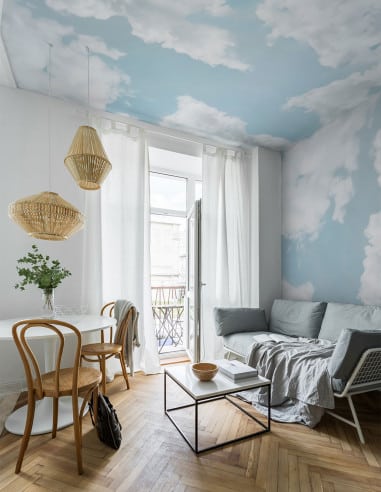 Papier peint au plafond, les plus beaux modèles pour céder à cette tendance // Hellø Blogzine - Blog Déco - www.hello-hello.fr