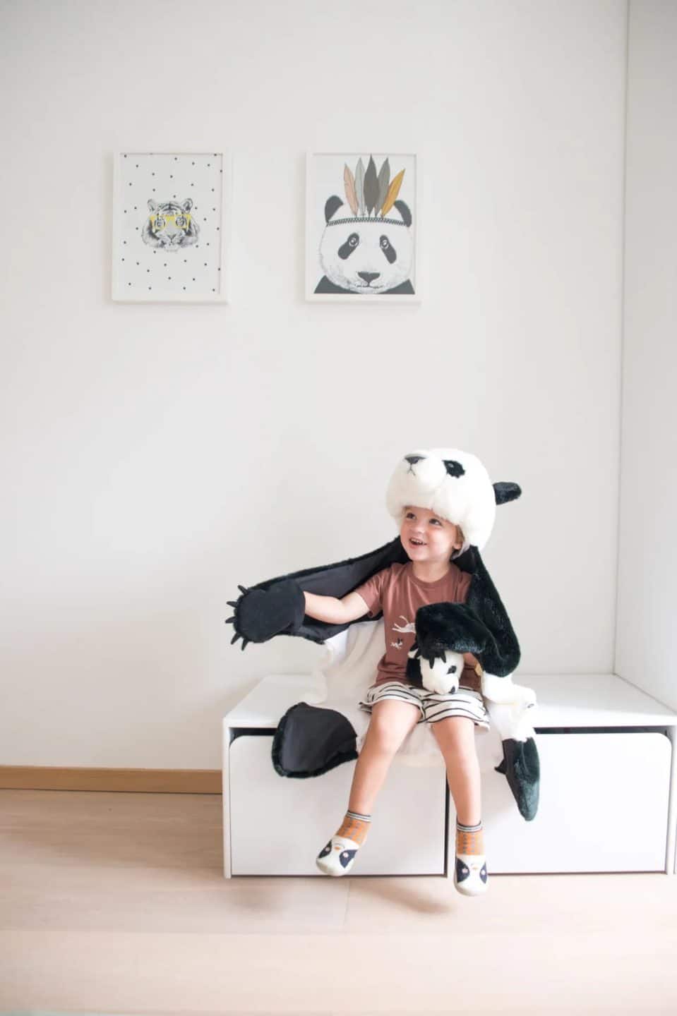 Déguisement panda Bibib – costume enfant doux et durable // Hëllø Blogzine www.hello-hello.fr