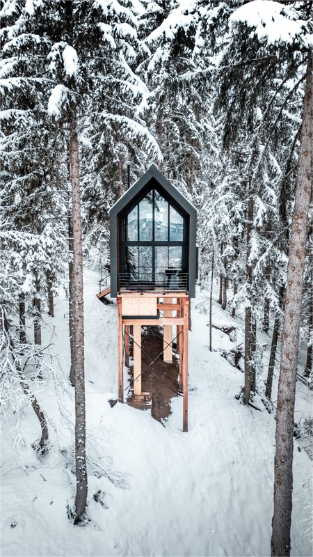 Cabane Scandinave – location atypique en montagne // Hëllø Blogzine www.hello-hello.fr