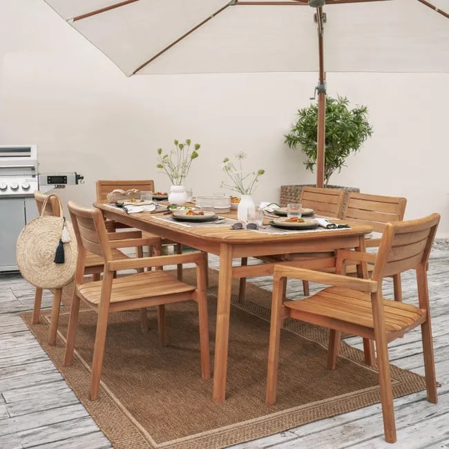 Table de jardin Leroy Merlin - notre sélection 2026 // Hellø Blogzine blog deco & lifestyle www.hello-hello.fr