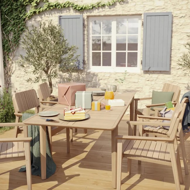 Table de jardin Leroy Merlin - notre sélection 2026 // Hellø Blogzine blog deco & lifestyle www.hello-hello.fr